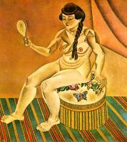 Miro, Joan - Nude with Mirror